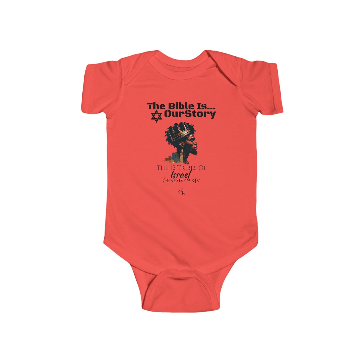 Bible Is Our Story- BOY'S Infant Jersey Bodysuit