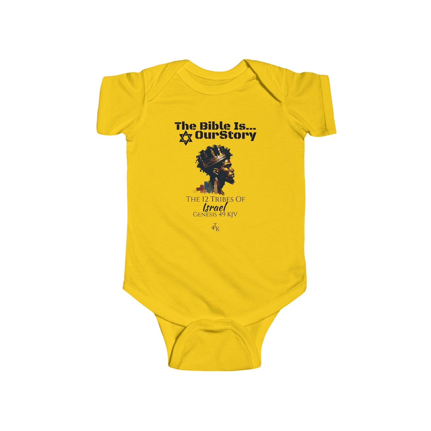 Bible Is Our Story- BOY'S Infant Jersey Bodysuit