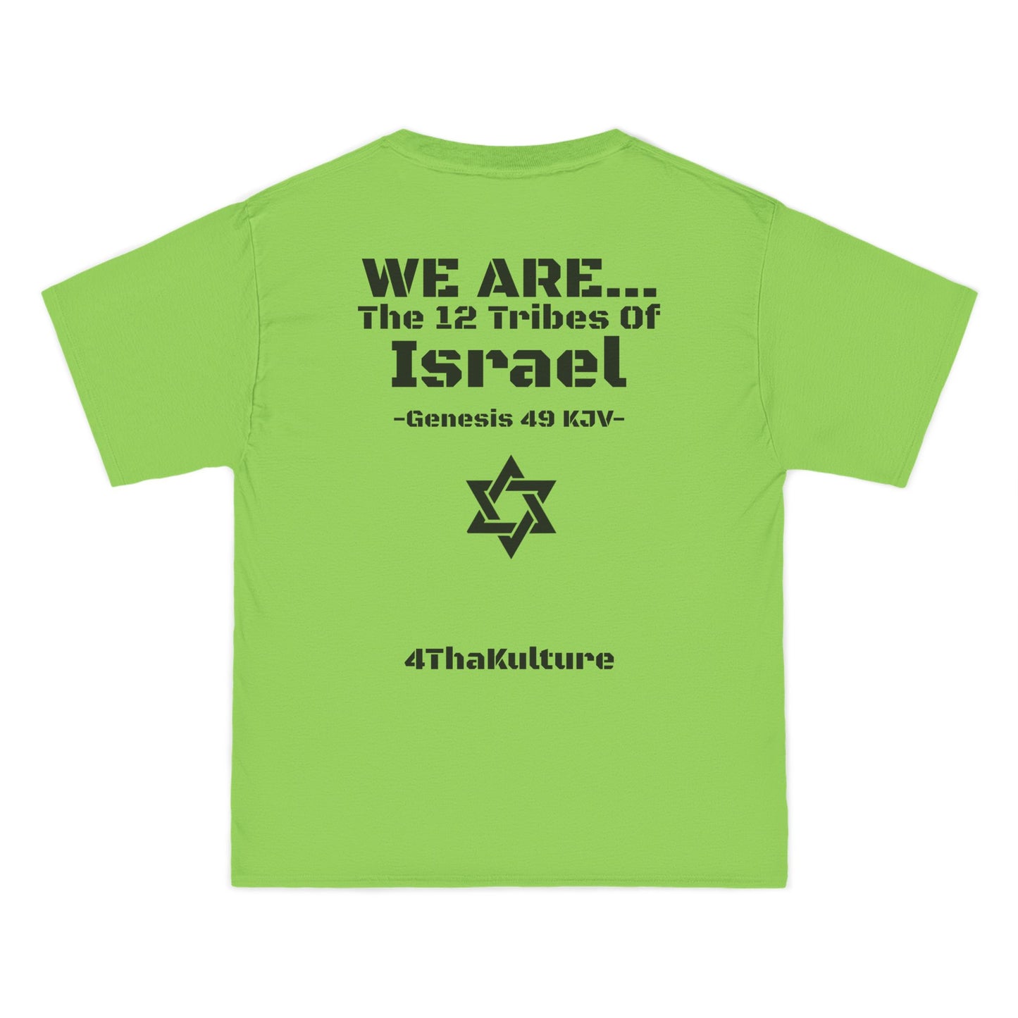 The Bible Is Our Story- Men's 'Beefy' Tee