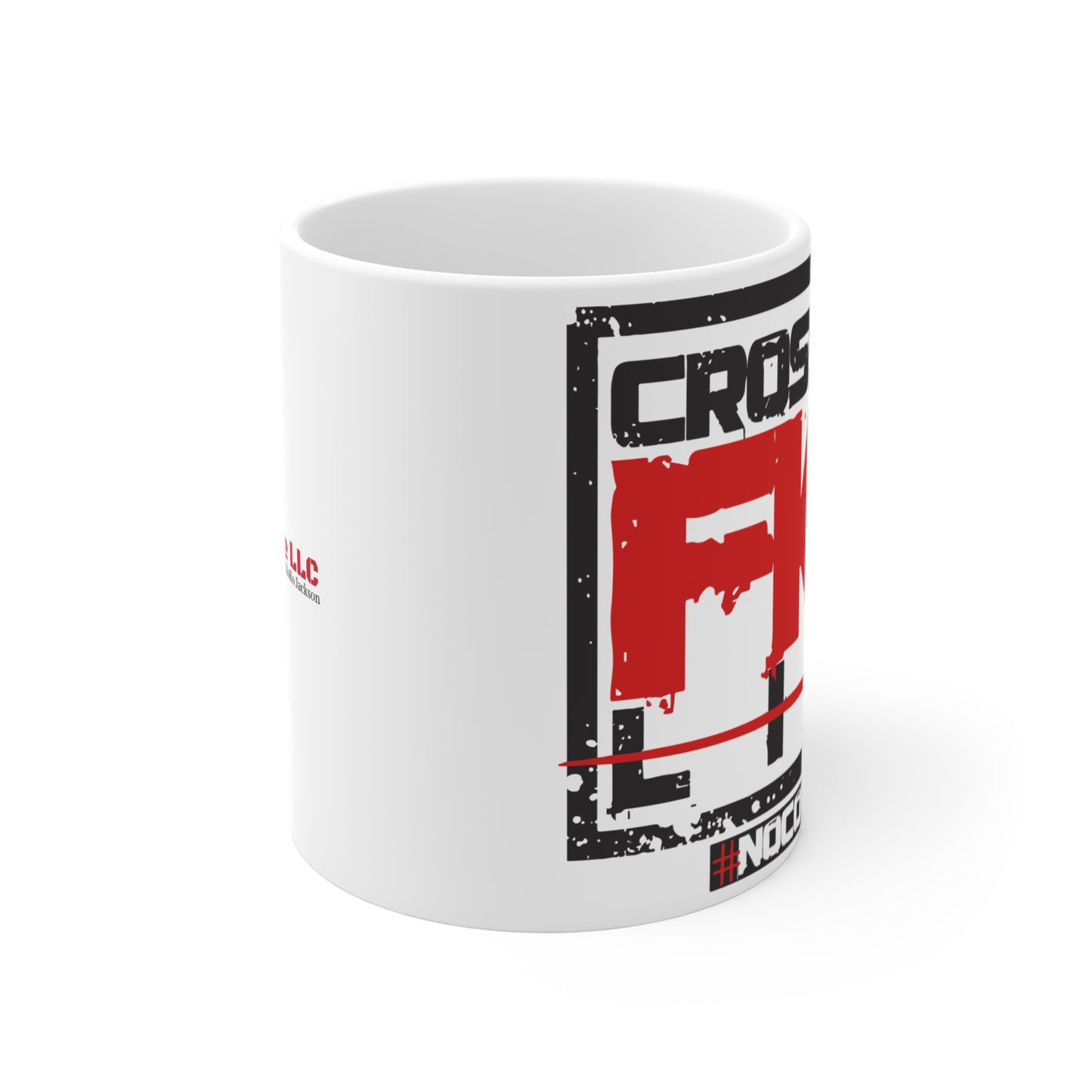 CrossThaFcknLine- Mug 11oz
