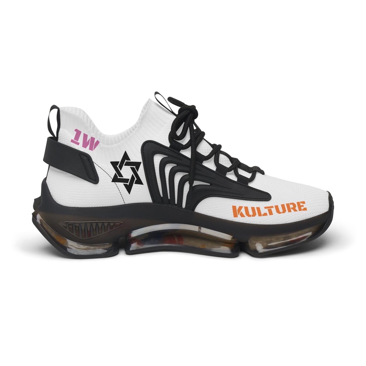 "VANILLA SPRINKLES"- (CUSTOM UPK) Mesh Sneakers