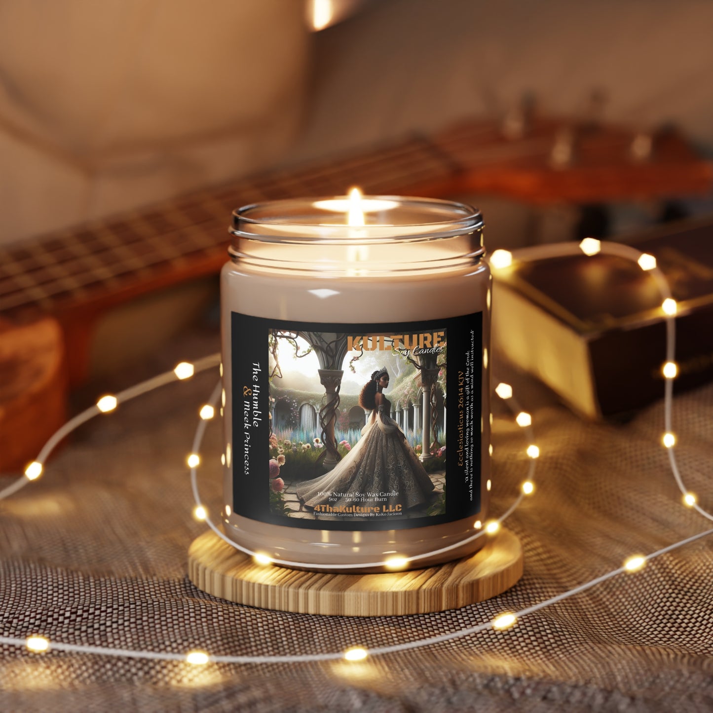 "The Humble & Meek Princess"-Scented Candle, 9oz