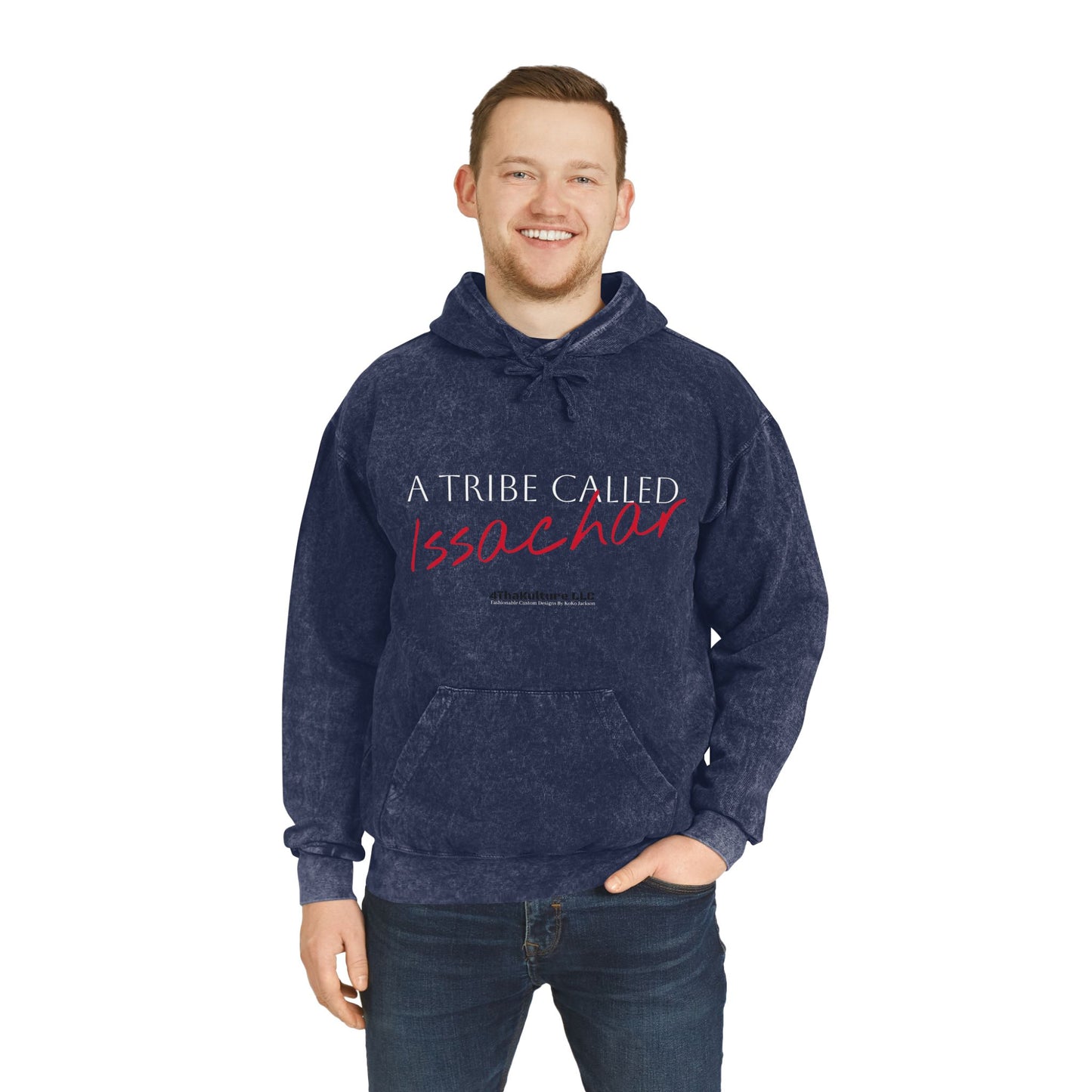 A Tribe Called ISSACHAR- Unisex Mineral Wash Hoodie