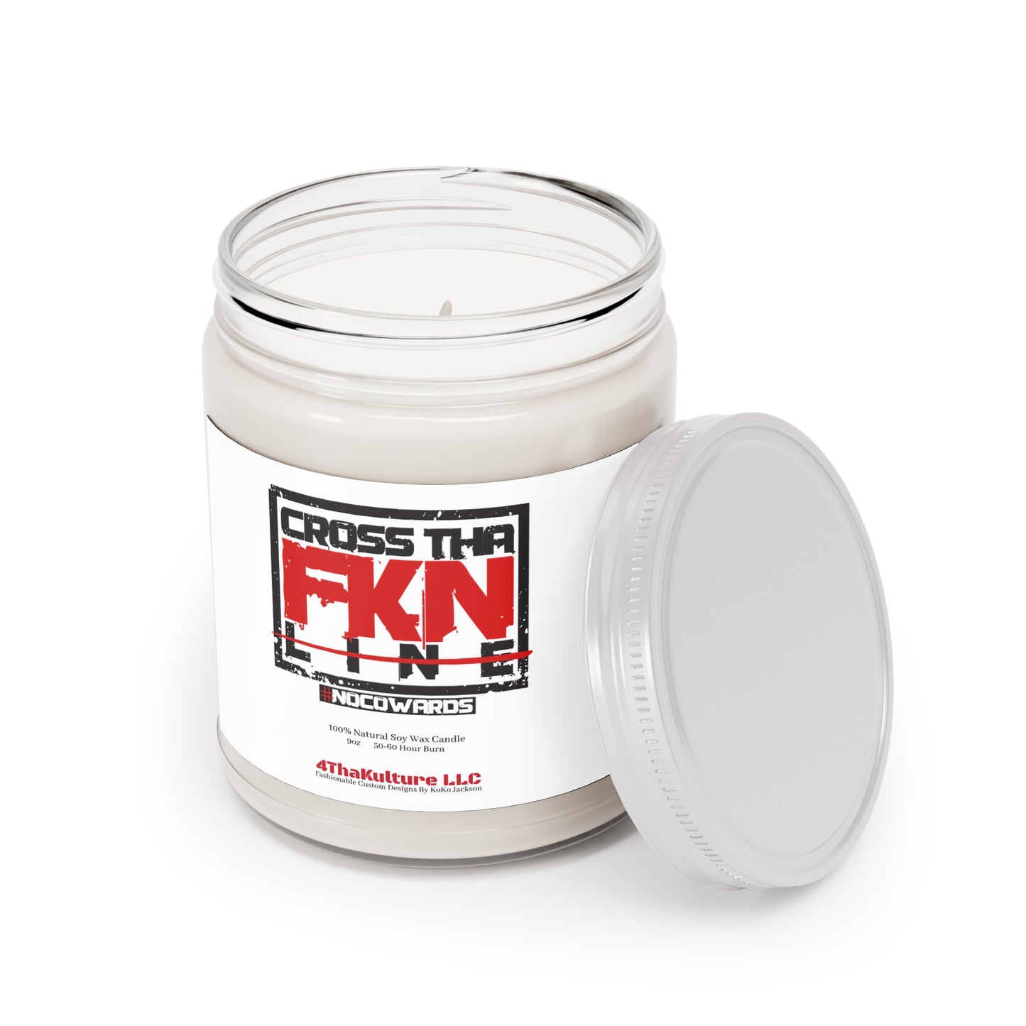 CrossThaFcknLine- Scented Candles, 9oz