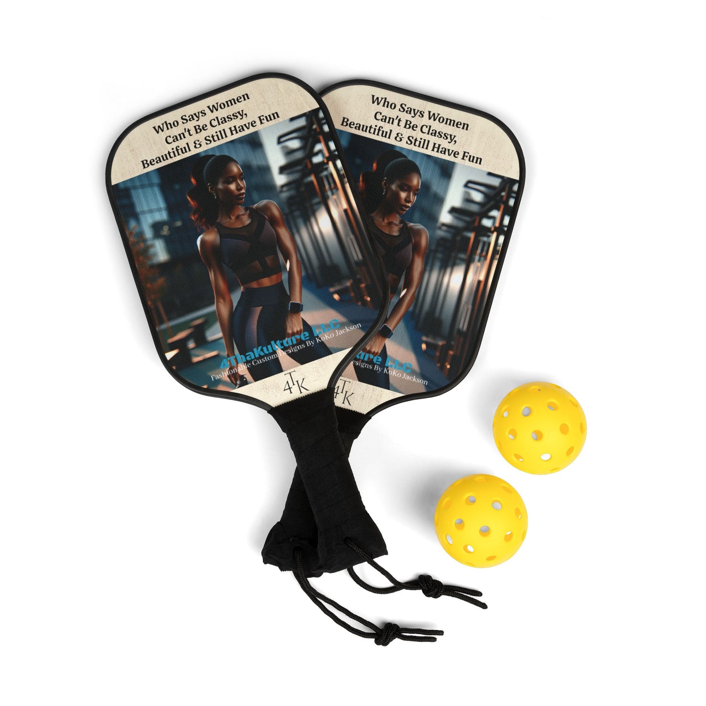Woman's Pickleball Set