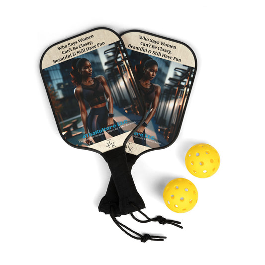 Woman's Pickleball Set