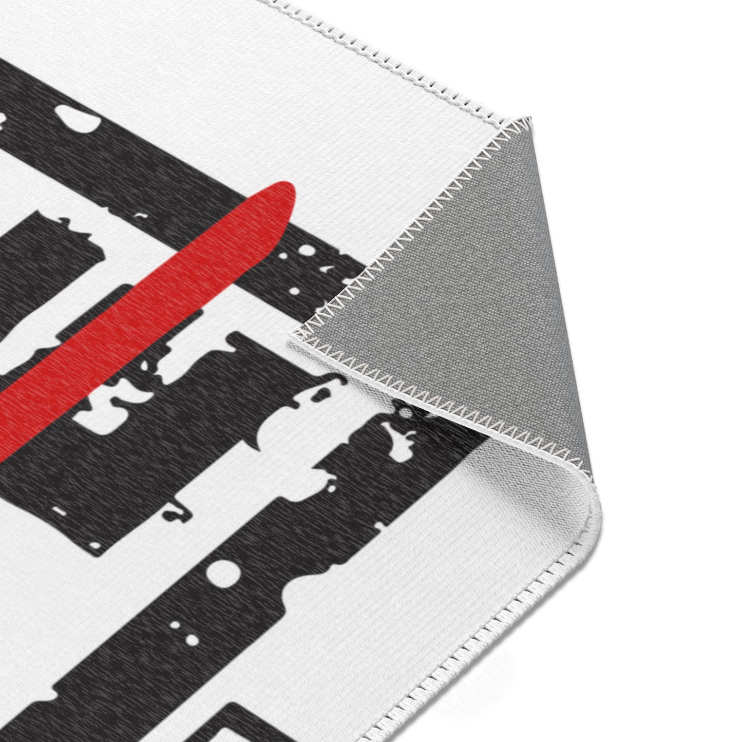 CrossThaFcknLine-24x36" Area Rug