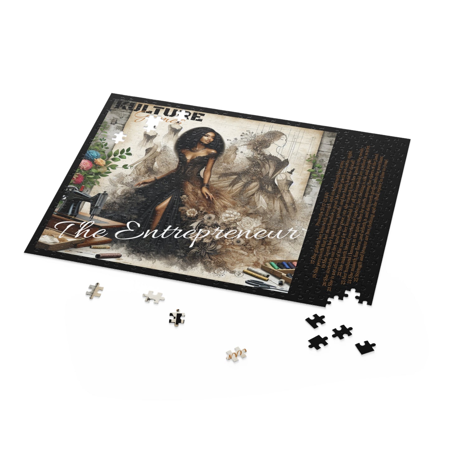 "The Entrepreneur" Puzzle (120, 252, 500-Piece)