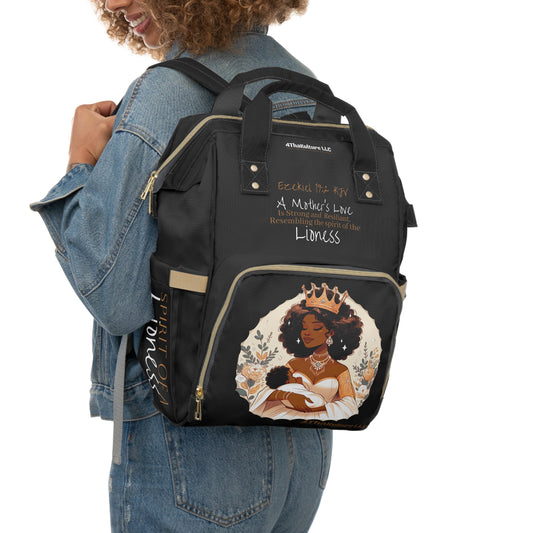 A Mothers Love- Multifunctional Diaper Backpack (Blk)