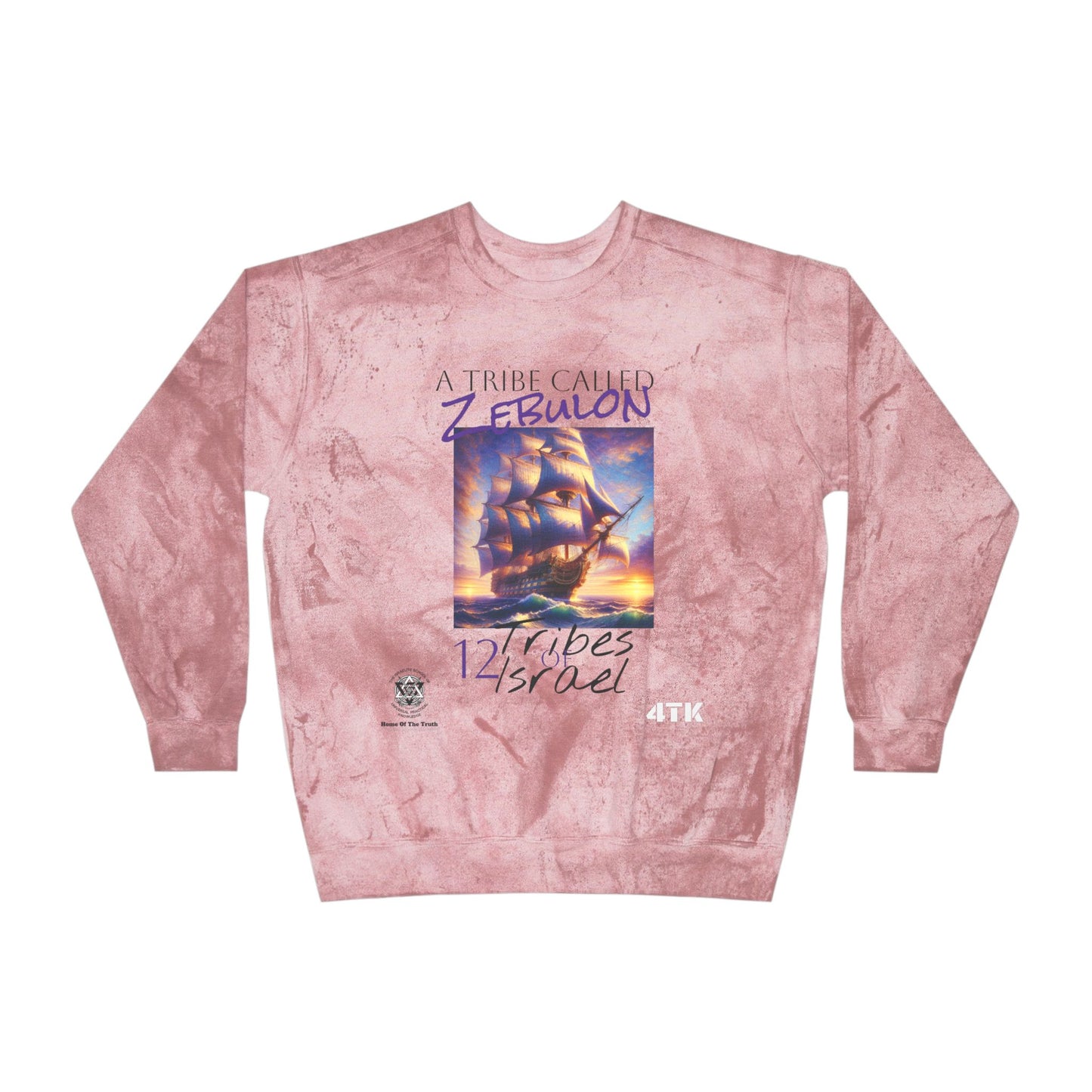 A Tribe Called ZEBULON- Unisex Color Blast Sweatshirt w/UPK Logo