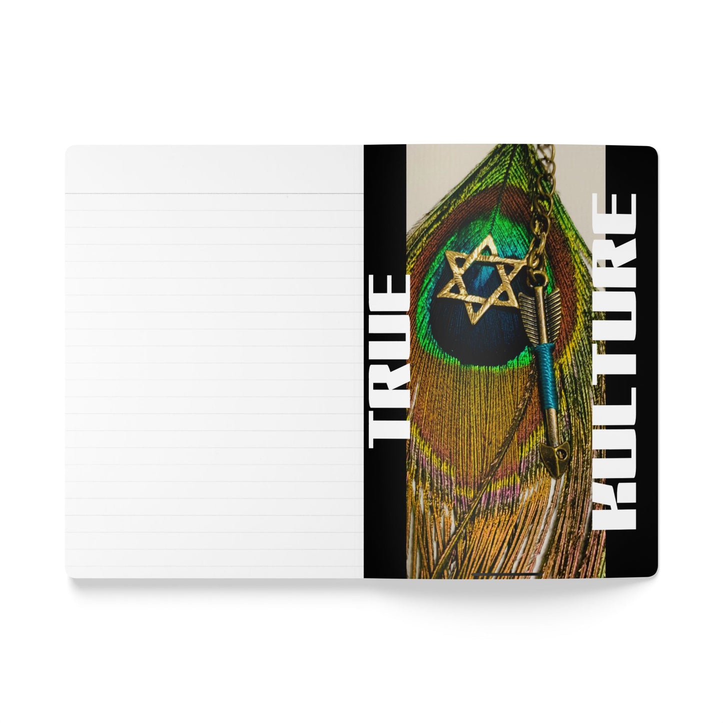 "Virtuous" Softcover Journal (with Inside Illustrations and Scripture)