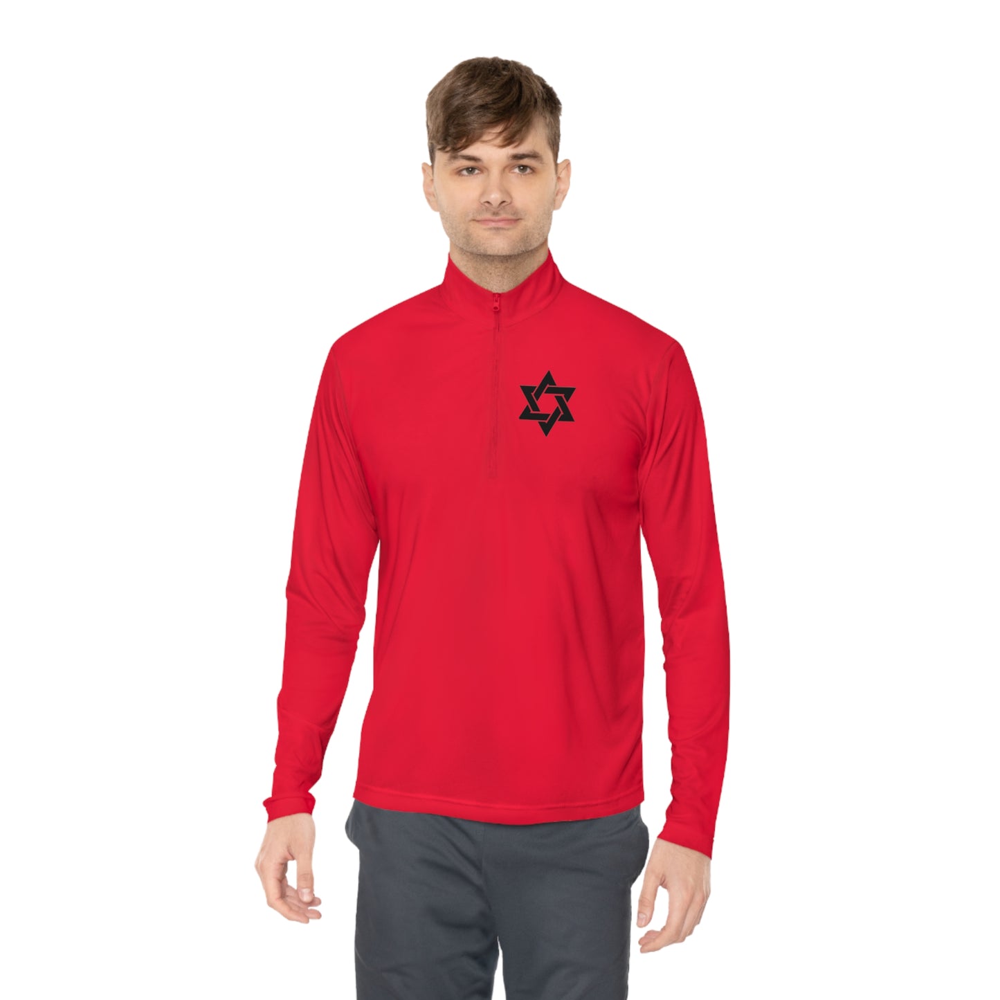The Bible Is Our Story MEN'S - Quarter-Zip Pullover
