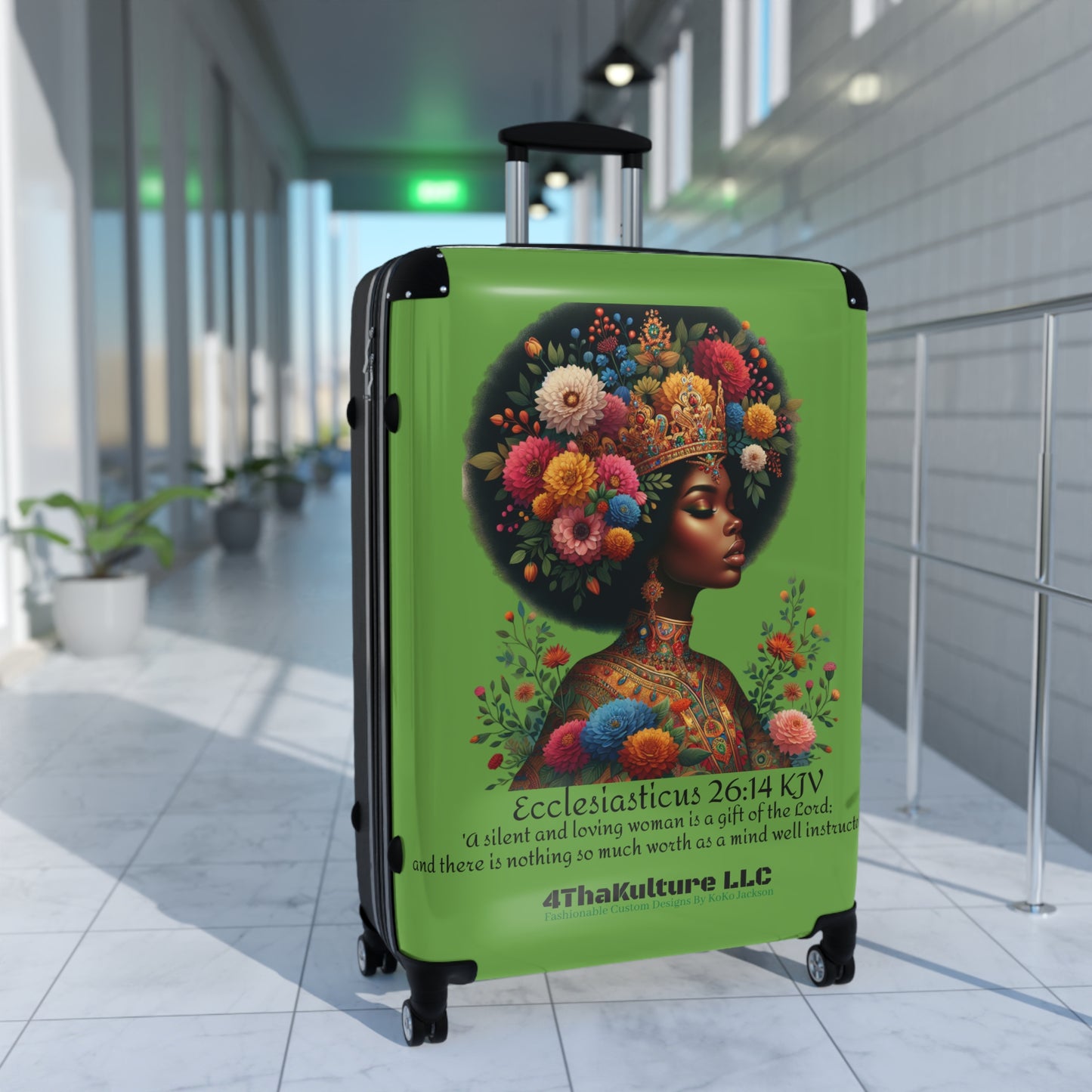 Ecclesiasticus "Silent and Loving Woman"- Suitcase