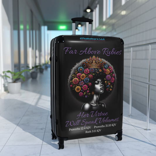 "Far Above Rubies"- Suitcase