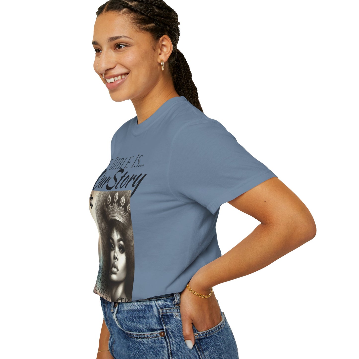 The Bible Is Our Story- Princess Tee