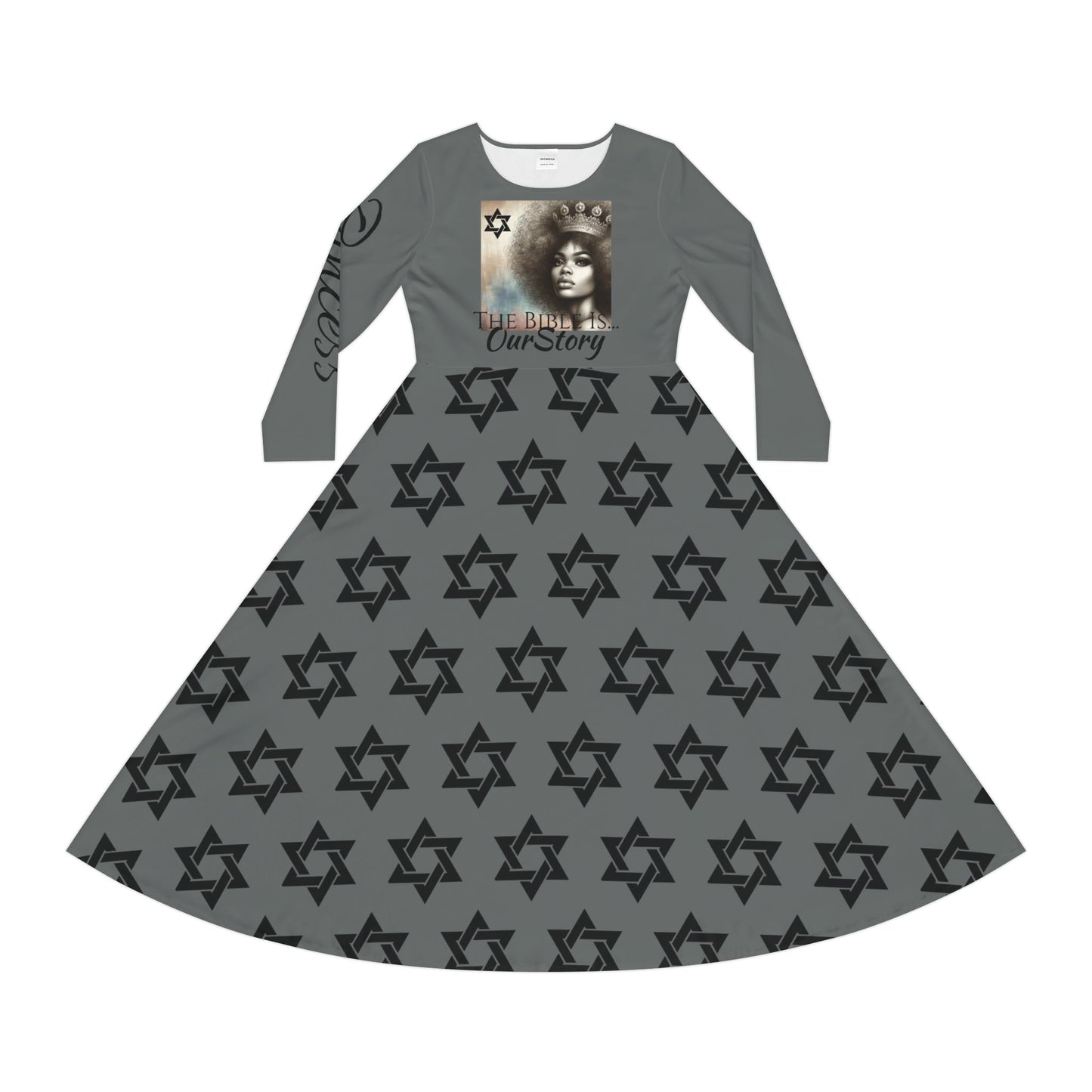 The Bible Is Our Story- Long Sleeve Dress