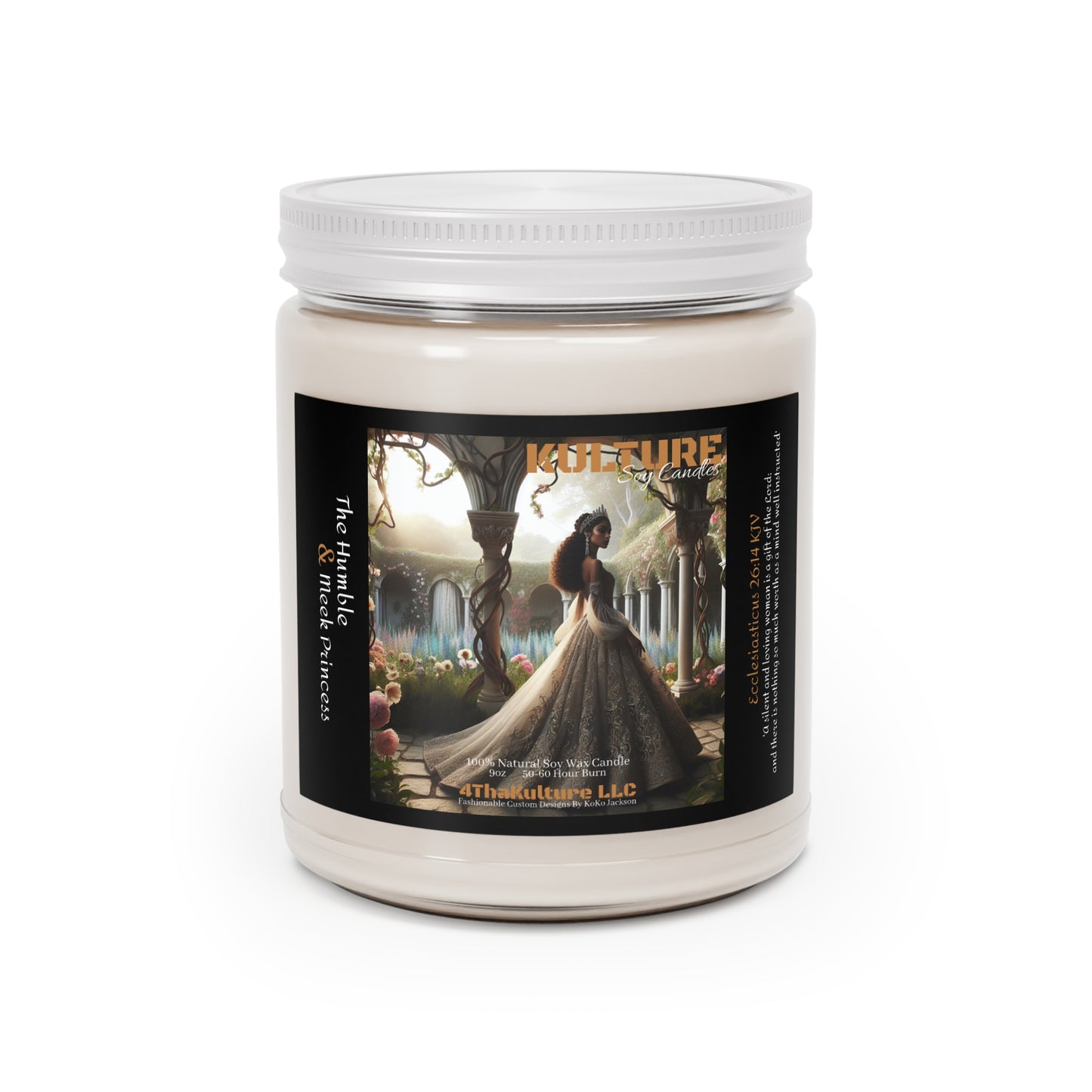 "The Humble & Meek Princess"-Scented Candle, 9oz