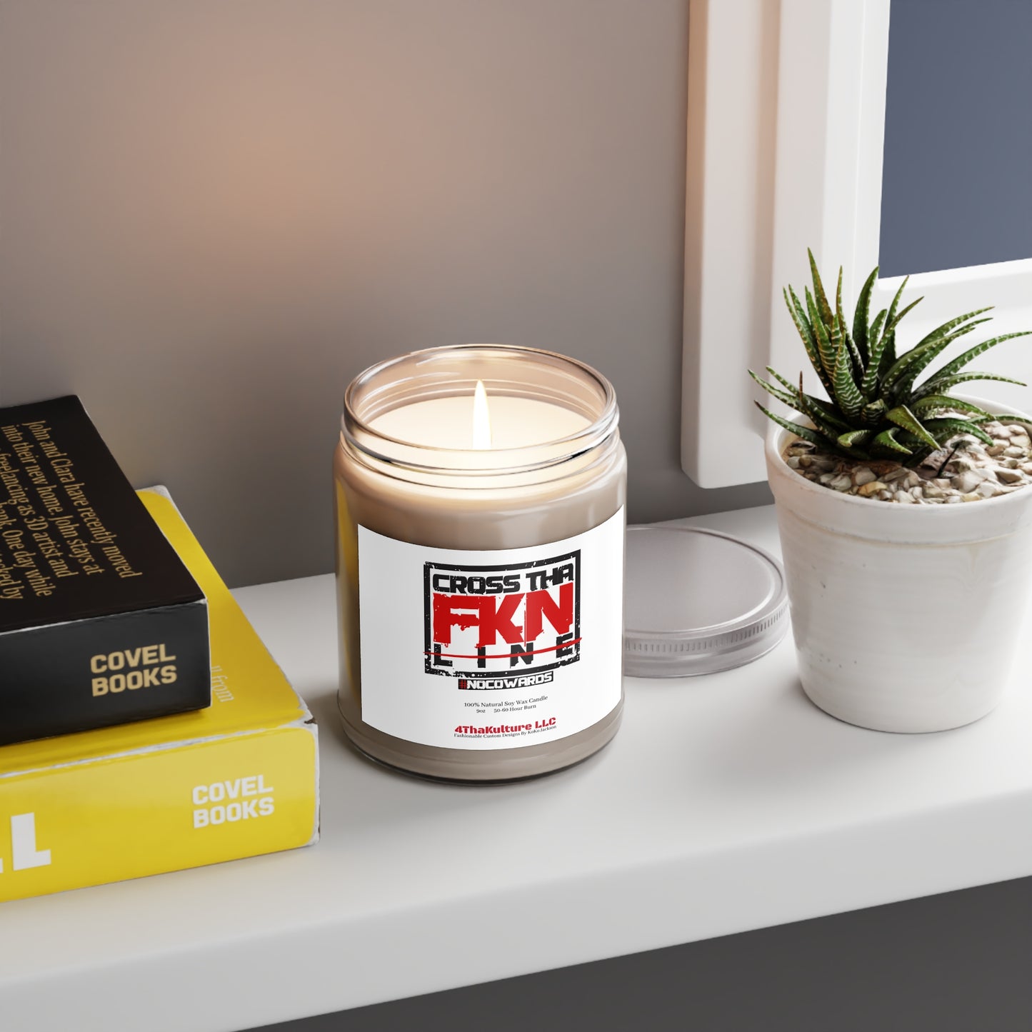 CrossThaFcknLine- Scented Candles, 9oz
