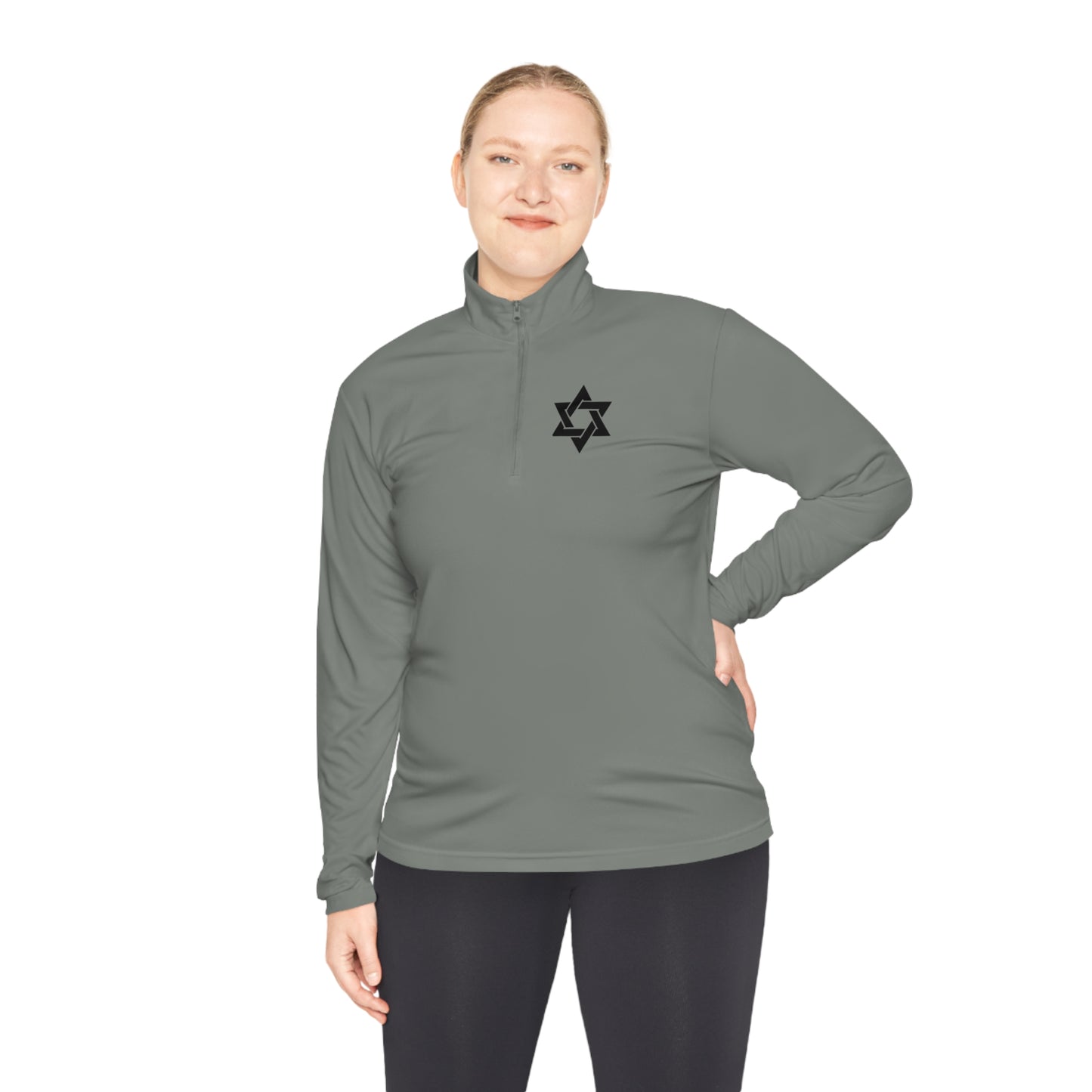 The BIBLE Is Our Story- Women's Quarter-Zip Pullover
