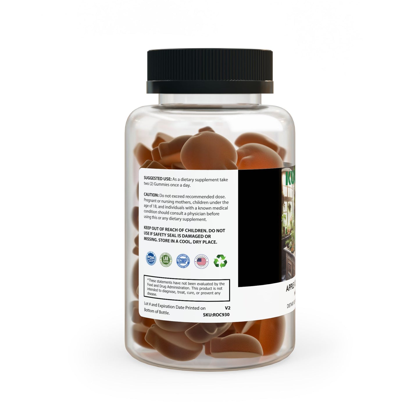 Apple Cider Vinegar Gummies (60 Gummies)