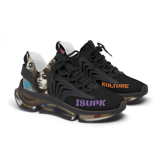 ISUPK Princess- "CHOCOLATE SPRINKLES"- Women's Mesh Sneakers
