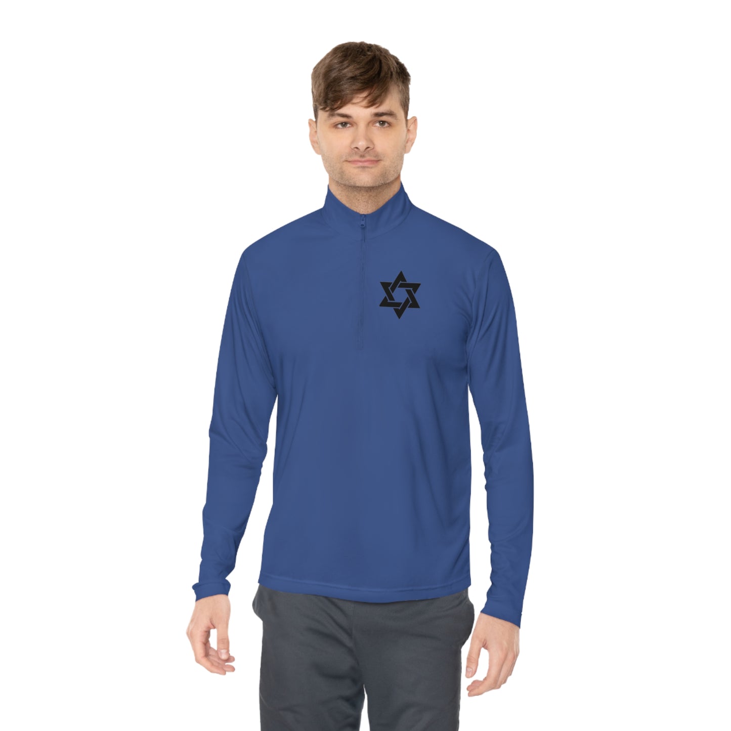 The Bible Is Our Story MEN'S - Quarter-Zip Pullover
