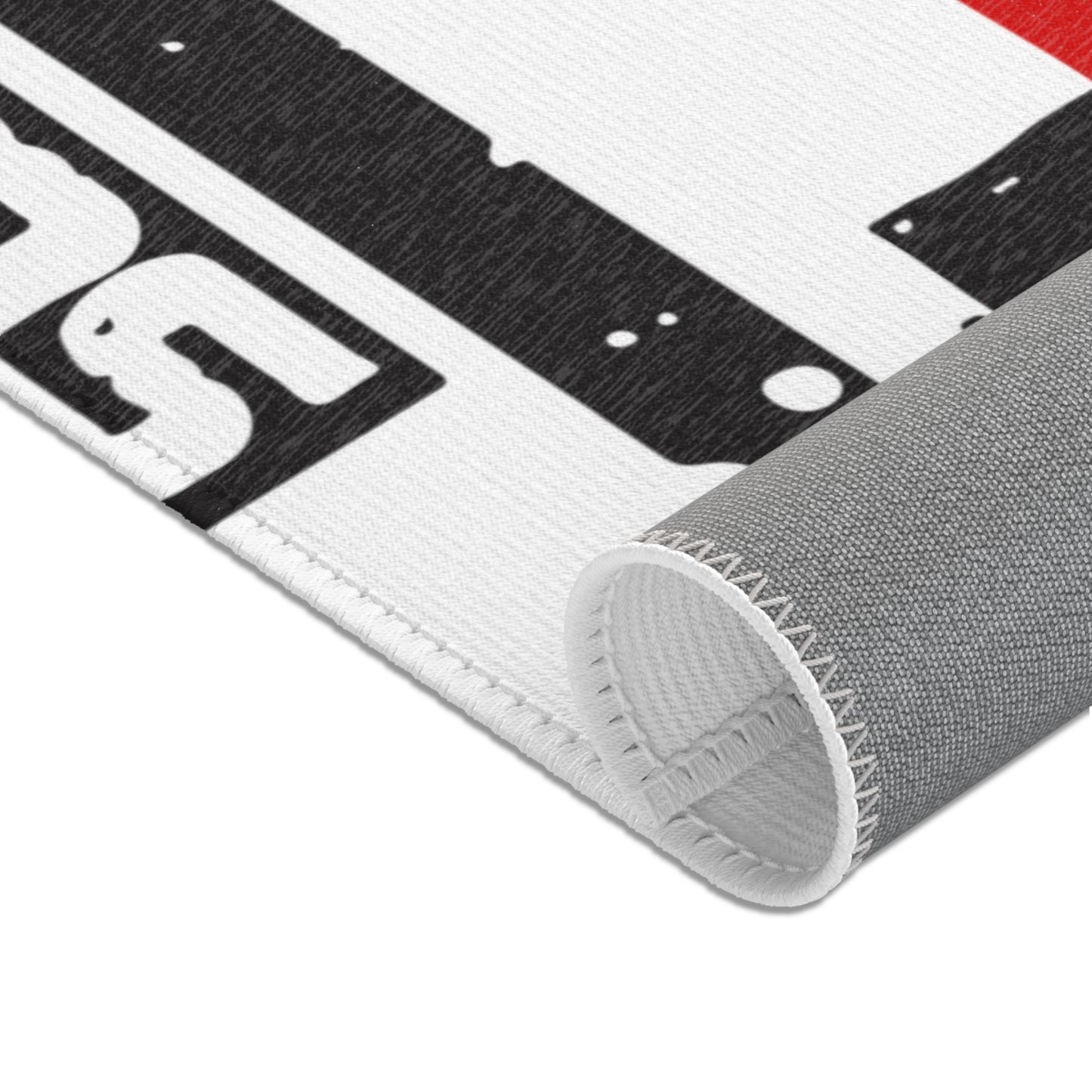 CrossThaFcknLine-24x36" Area Rug