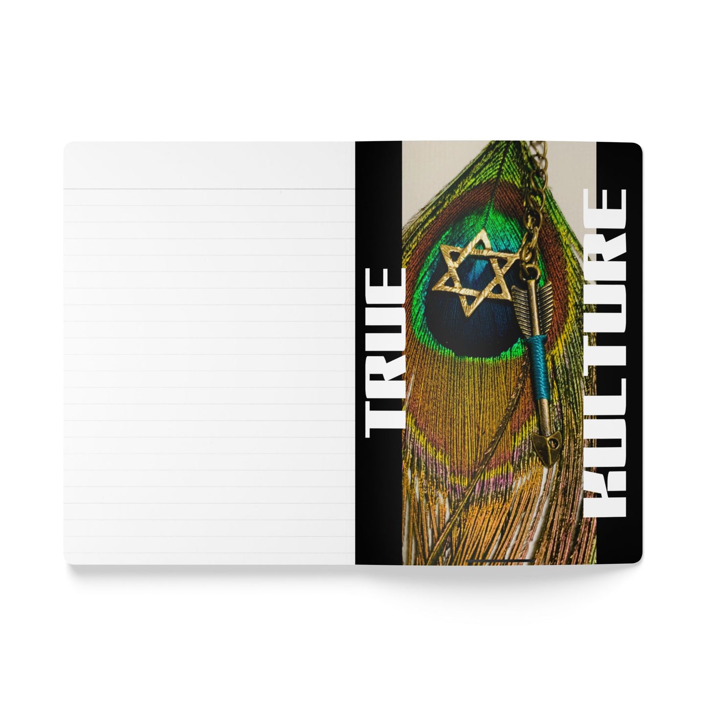 "Virtuous" Softcover Journal (with Inside Illustrations and Scripture)
