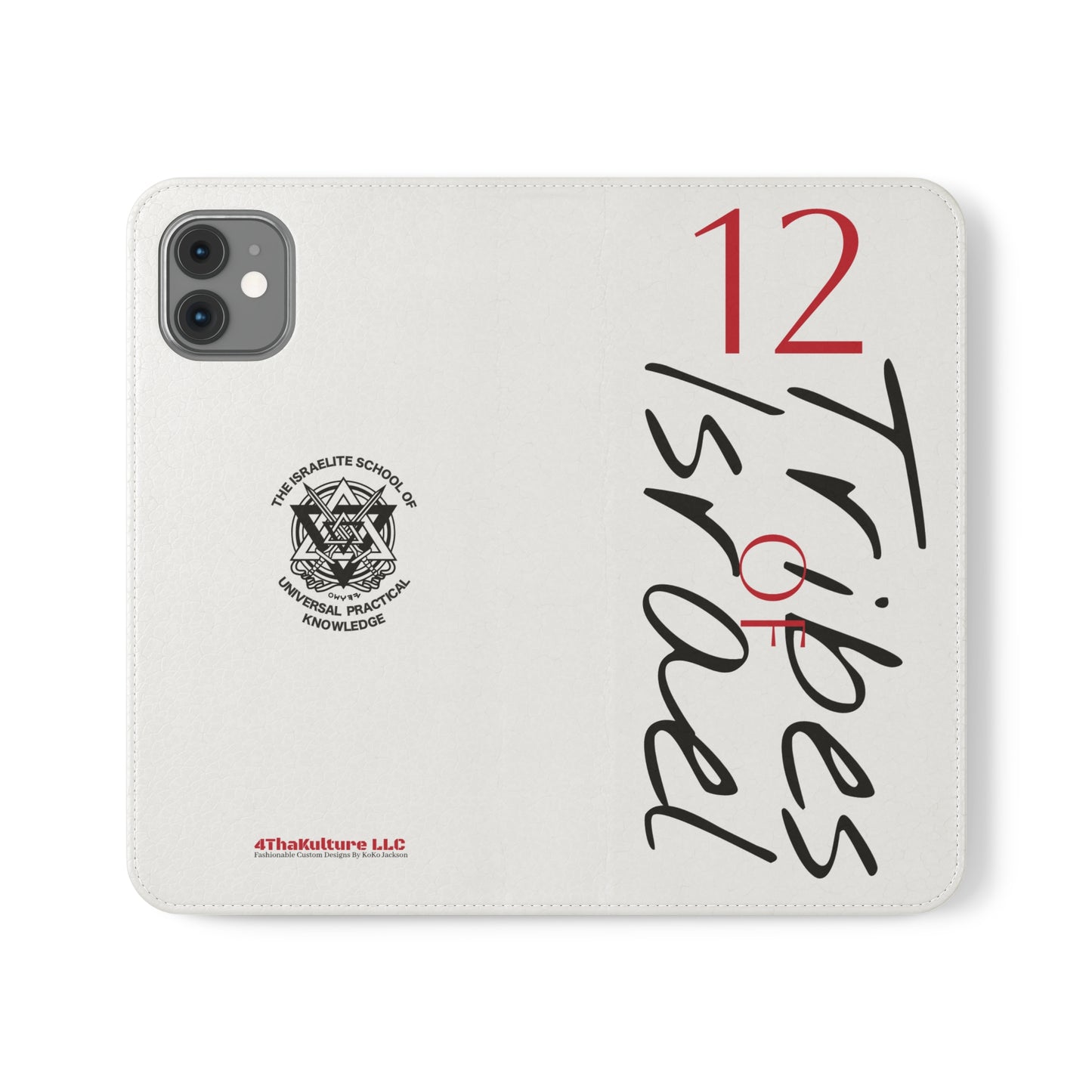 ISUPK "12 Tribes of Israel"-Flip Case (Ivory)