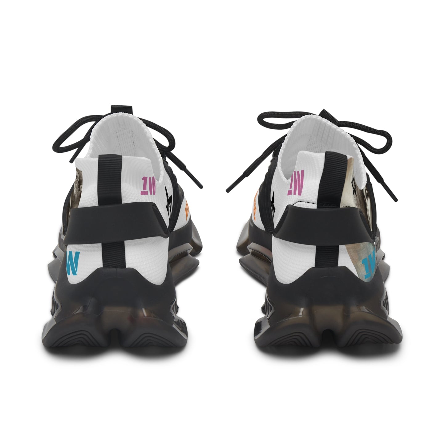 "VANILLA SPRINKLES"- (CUSTOM UPK) Mesh Sneakers