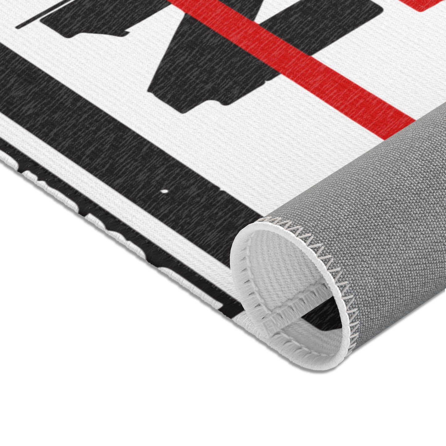 CrossThaFcknLine-24x36" Area Rug