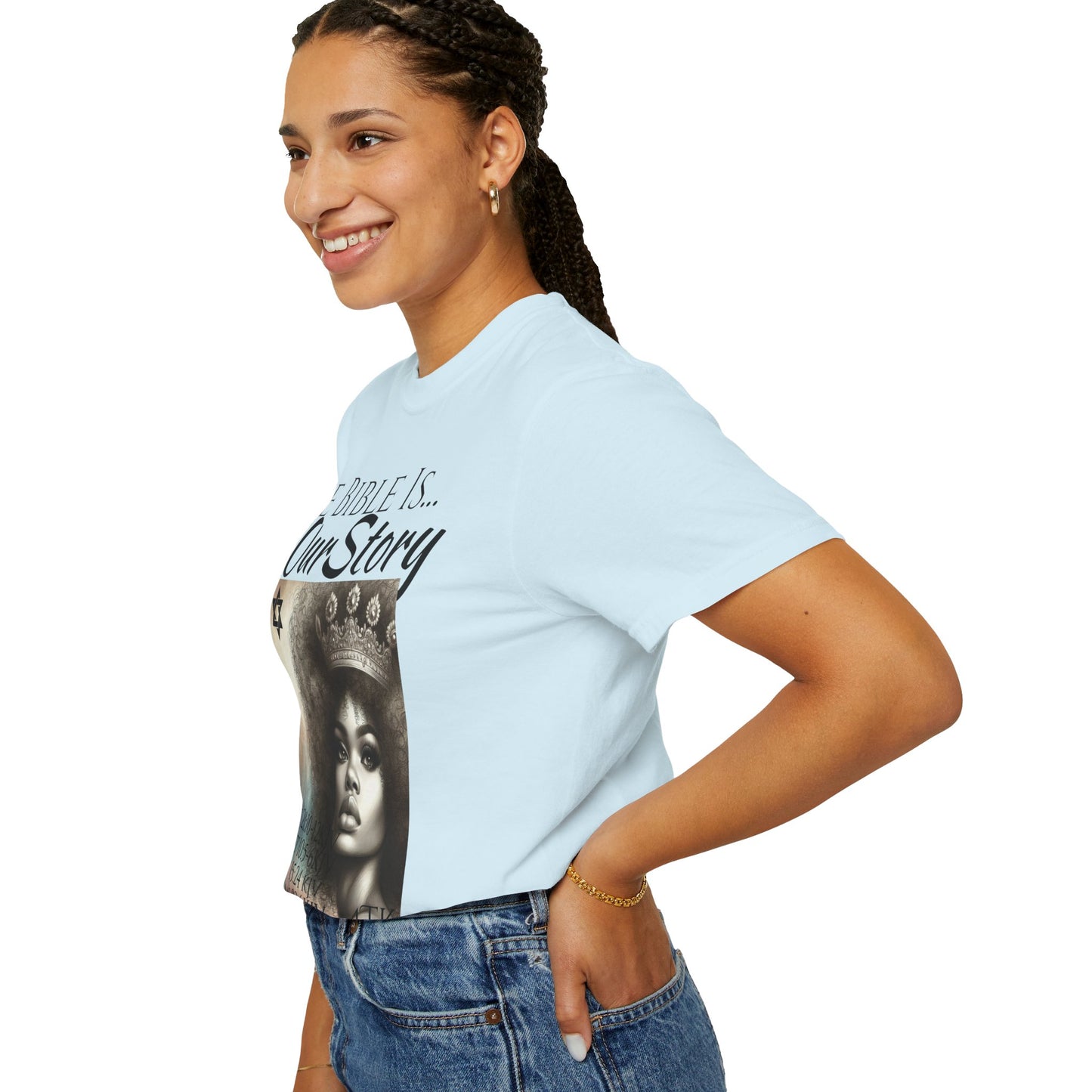 The Bible Is Our Story- Princess Tee
