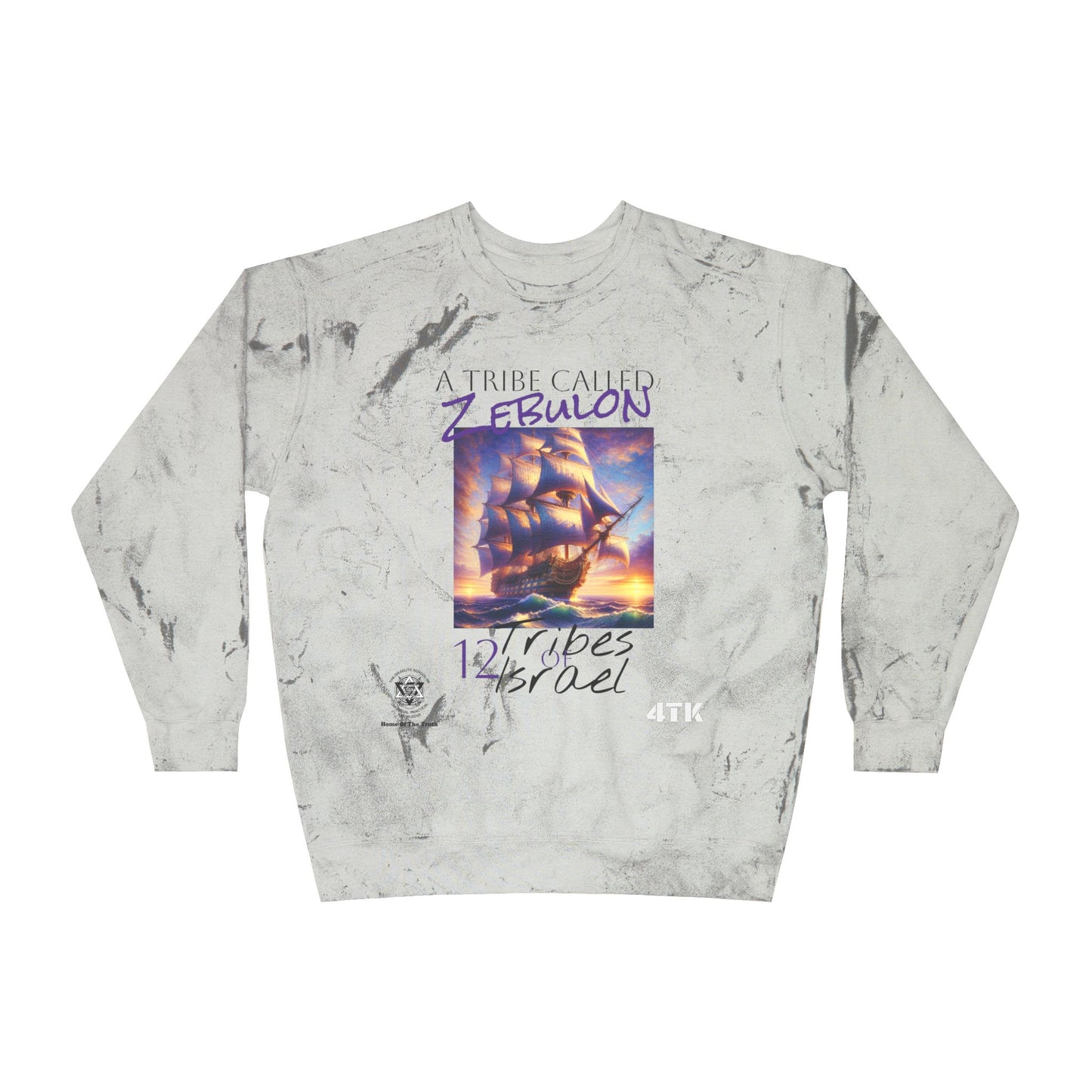 A Tribe Called ZEBULON- Unisex Color Blast Sweatshirt w/UPK Logo