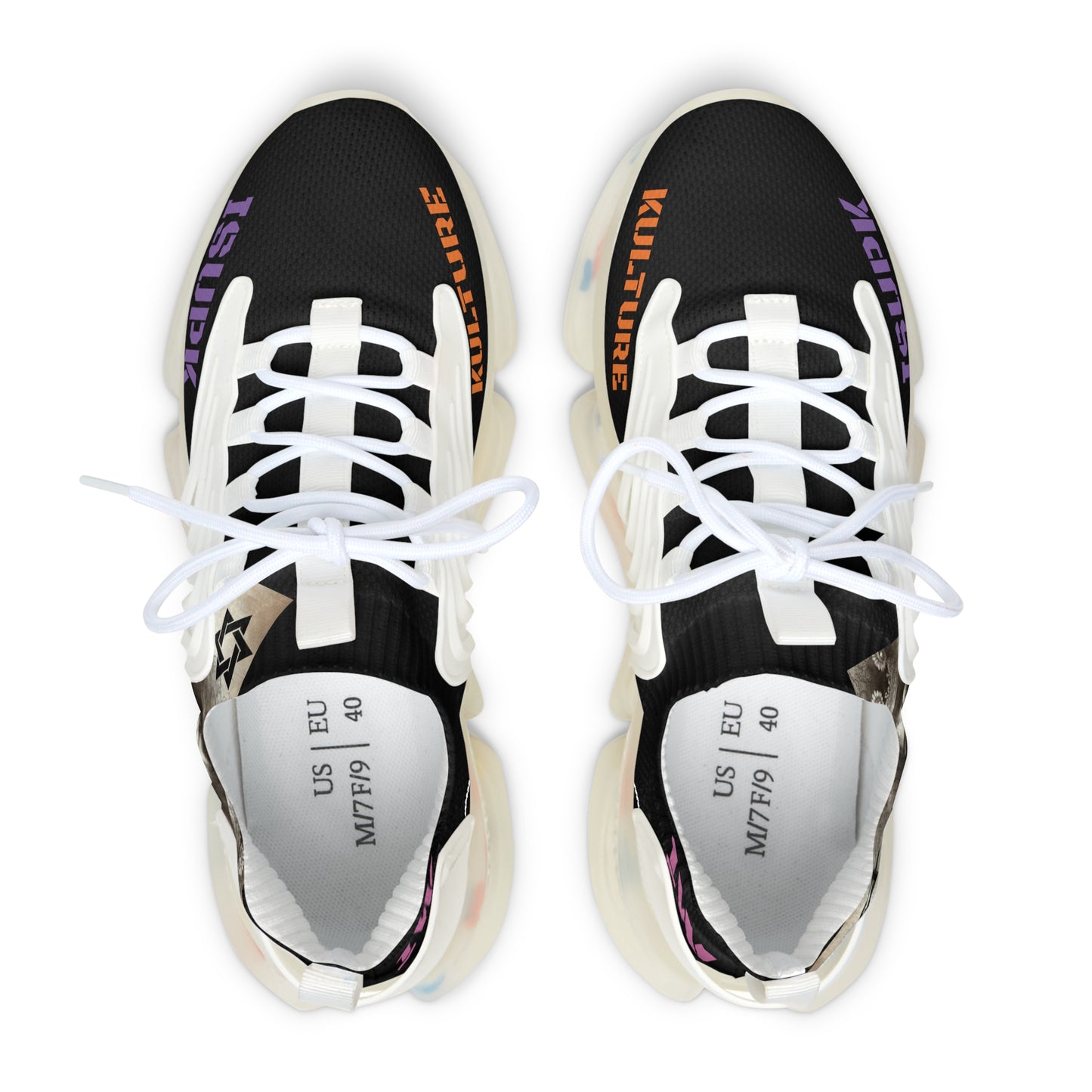 ISUPK Princess- "CHOCOLATE SPRINKLES"- Women's Mesh Sneakers