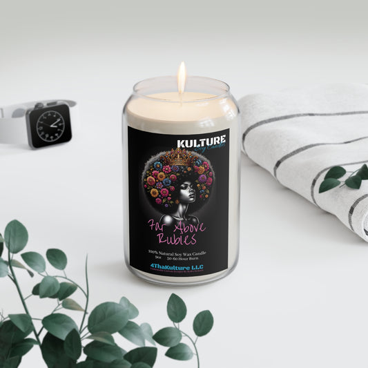 "Far Above Rubies"- Soy Scented Candle, 13.75oz