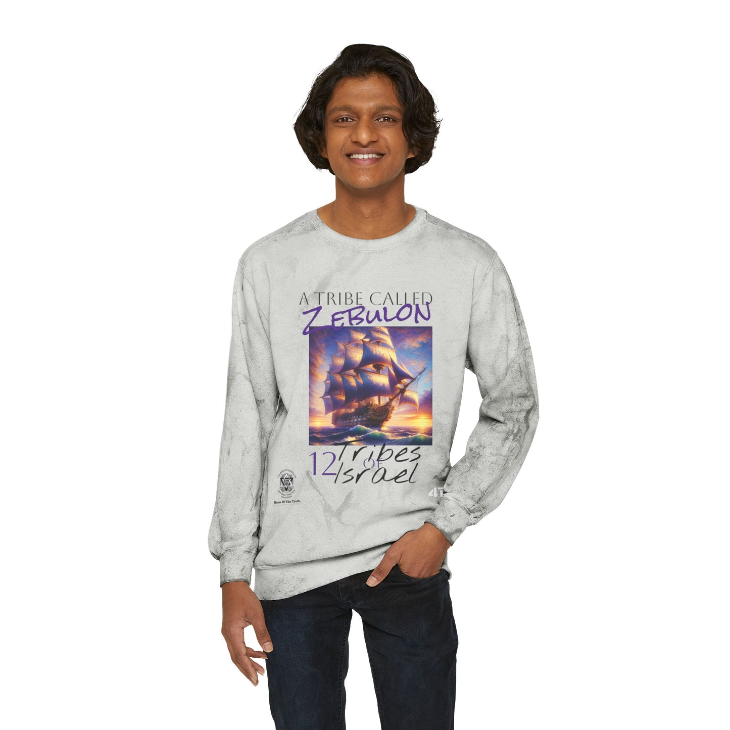 A Tribe Called ZEBULON- Unisex Color Blast Sweatshirt w/UPK Logo