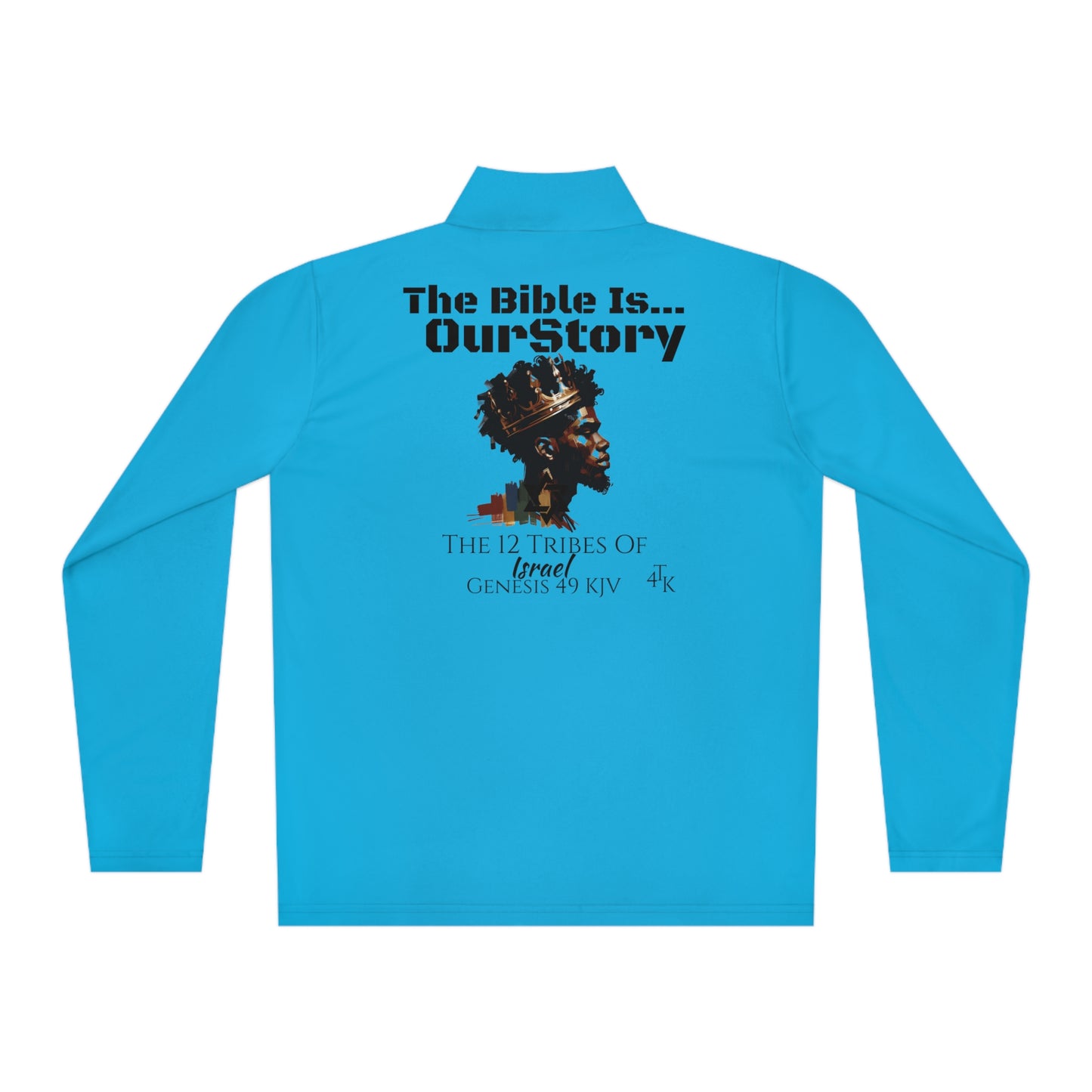 The Bible Is Our Story MEN'S - Quarter-Zip Pullover