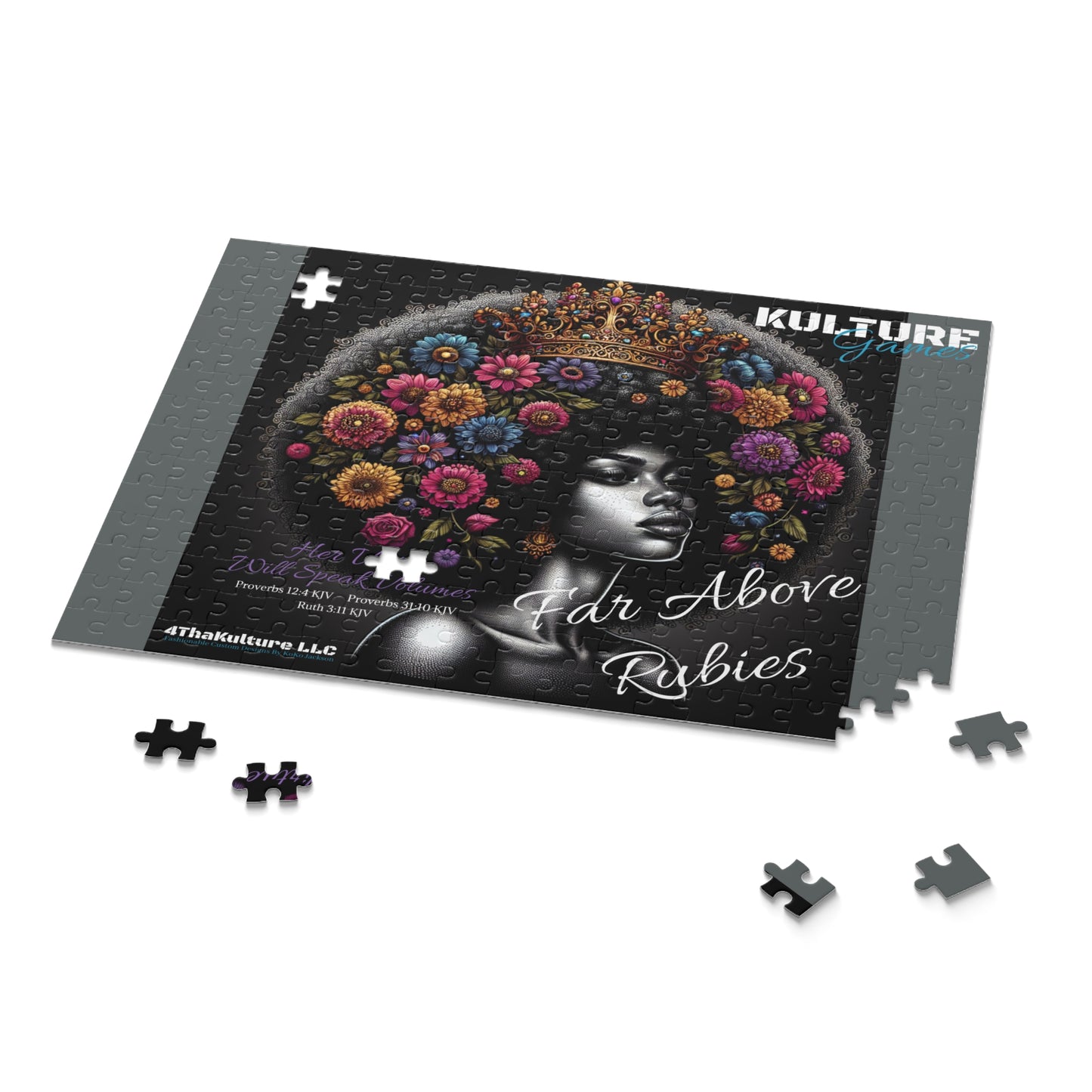 "Far Above Rubies" Puzzle (120, 252, 500-Piece)