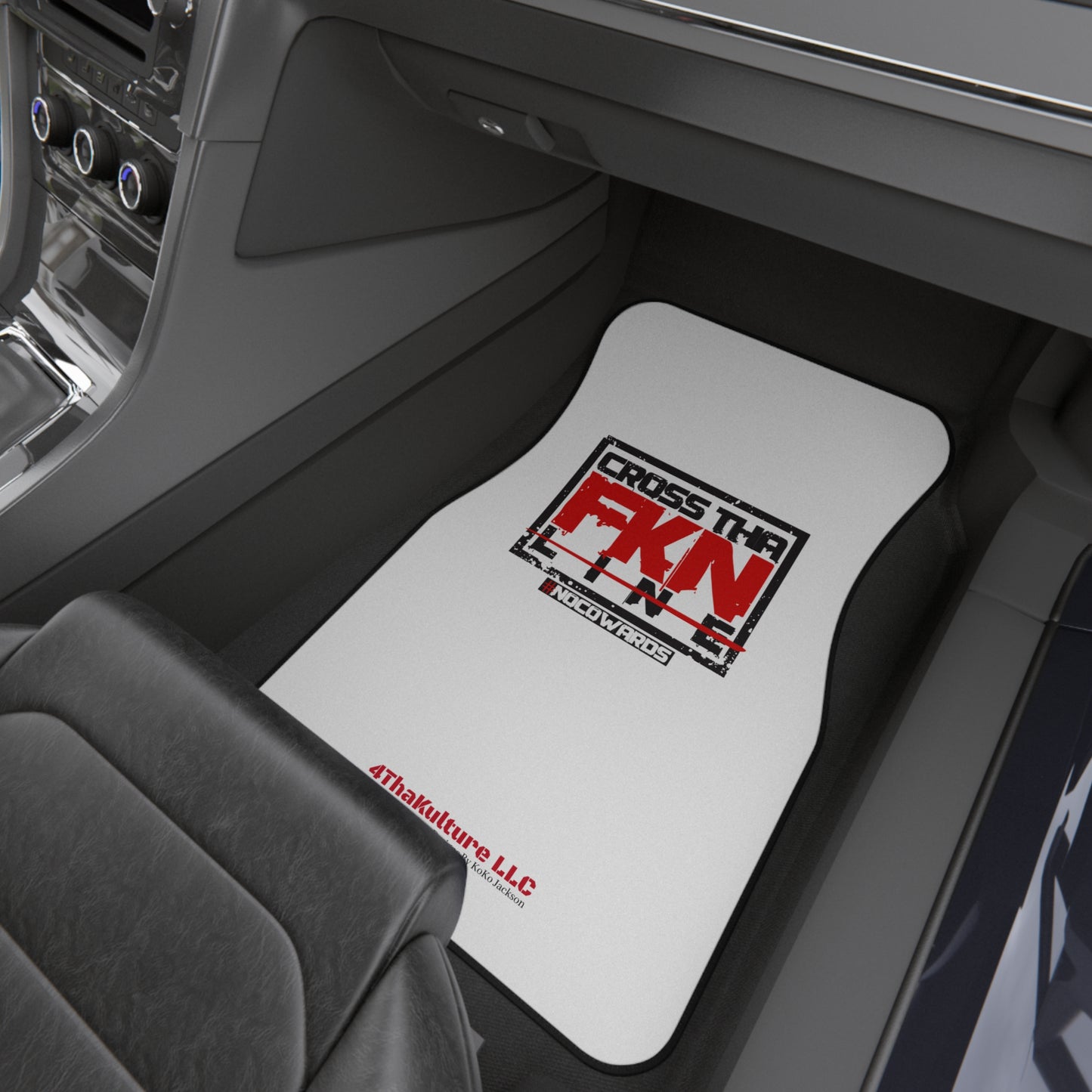 CrossThaFcknLine- Car Mats (Set of 4)