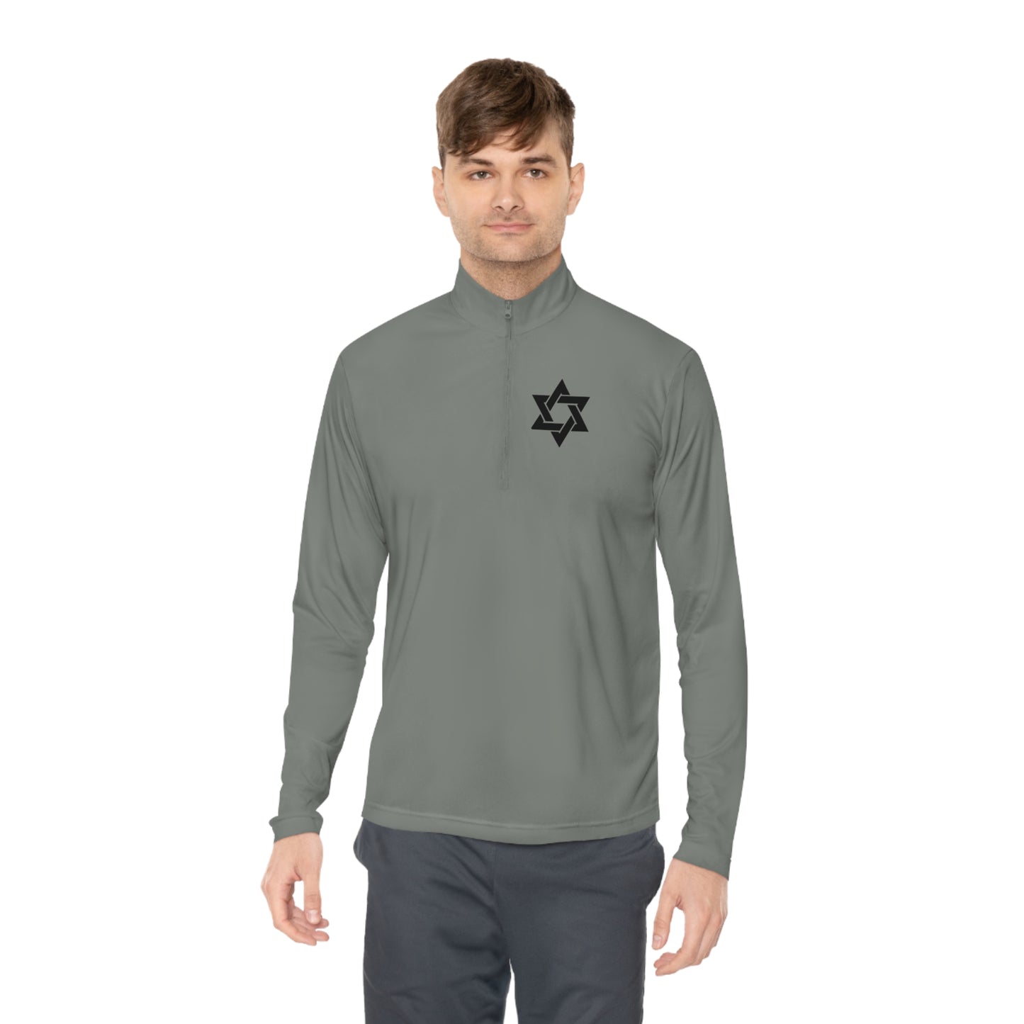 The Bible Is Our Story MEN'S - Quarter-Zip Pullover