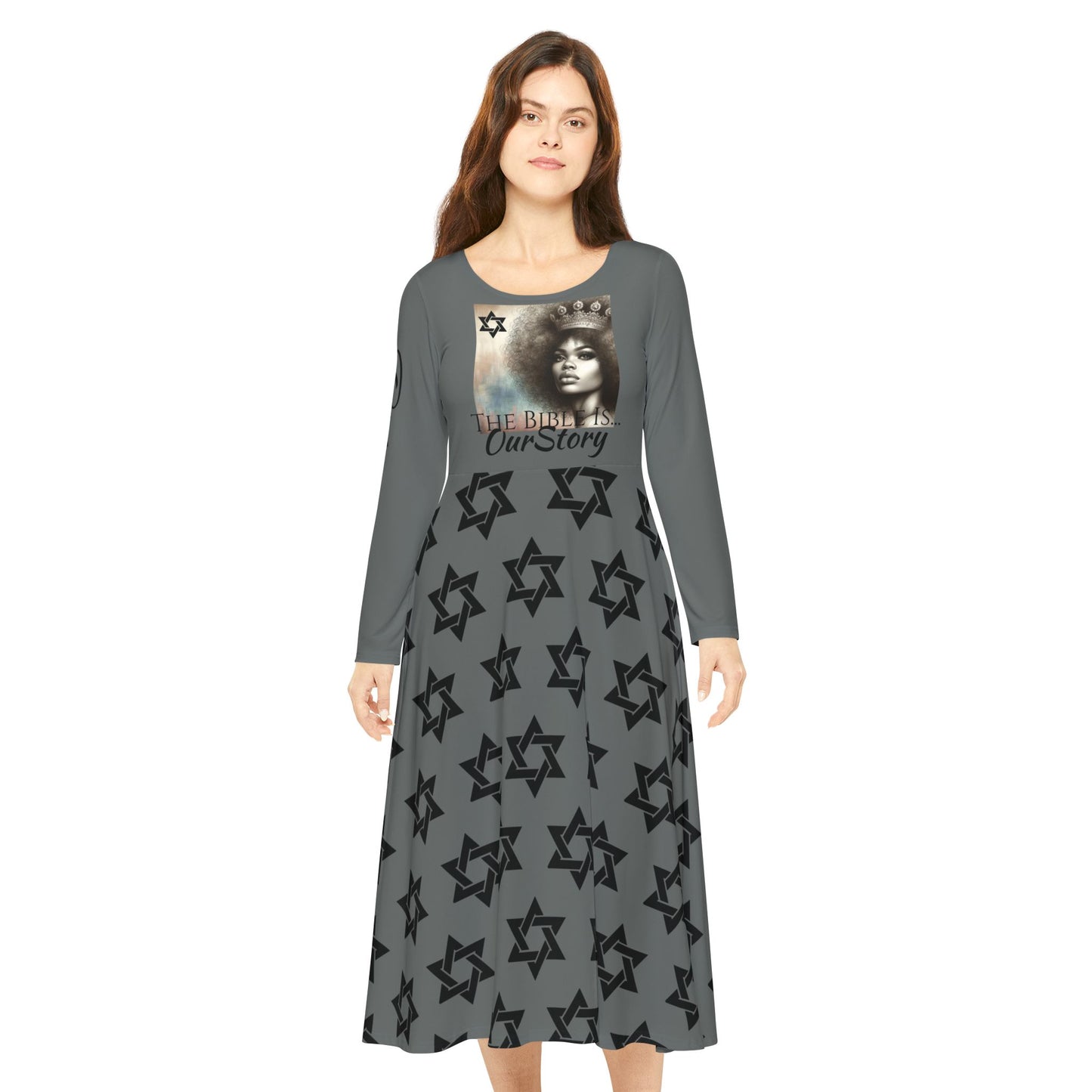 The Bible Is Our Story- Long Sleeve Dress