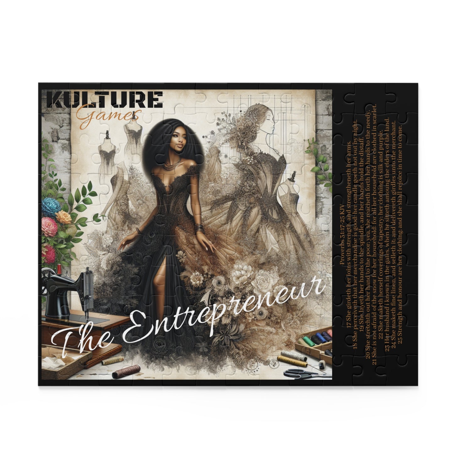 "The Entrepreneur" Puzzle (120, 252, 500-Piece)