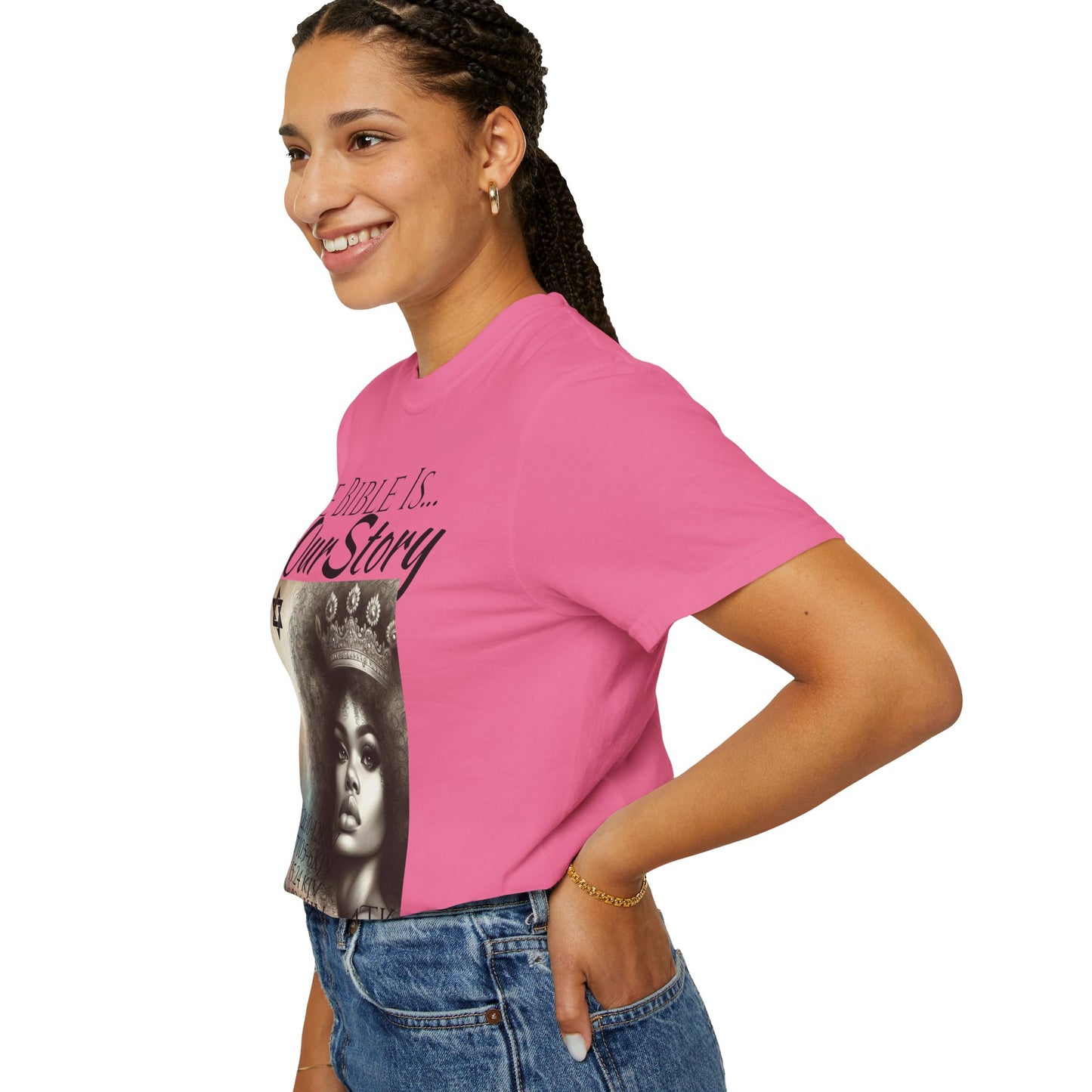 The Bible Is Our Story- Princess Tee