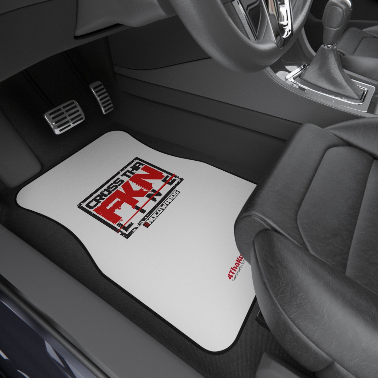 CrossThaFcknLine- Car Mats (Set of 4)