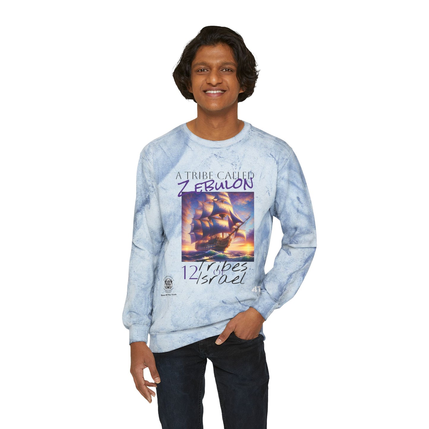 A Tribe Called ZEBULON- Unisex Color Blast Sweatshirt w/UPK Logo