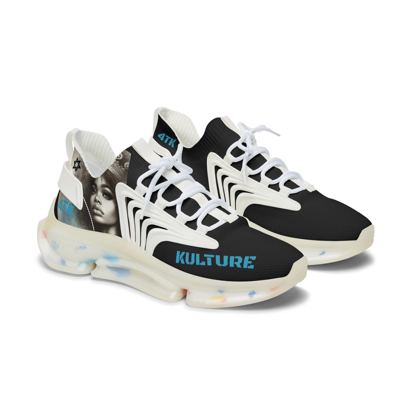 'TURQUIOS DREAM"- Women's Mesh Sneakers