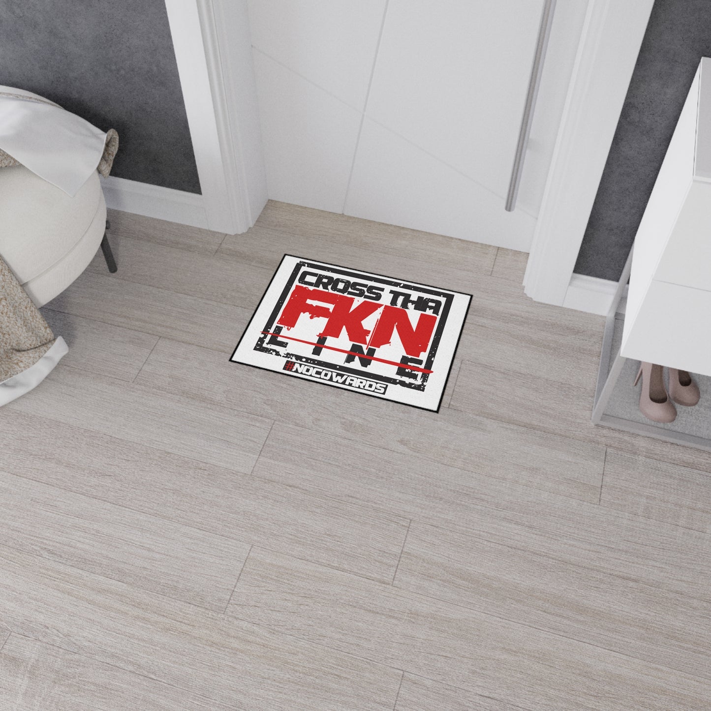 CrossThaLine- Heavy Duty Floor Mat