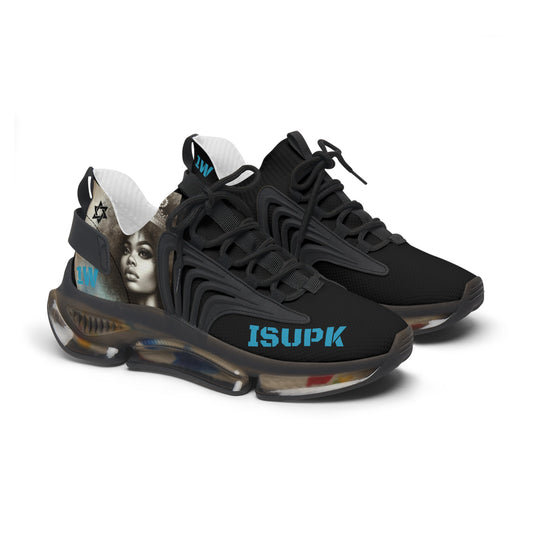'TURQUIOS DREAM"- (CUSTOM UPK) Women's Mesh Sneakers