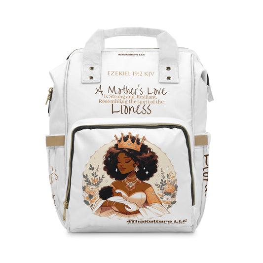 A Mothers Love- Multifunctional Diaper Backpack (Wht)